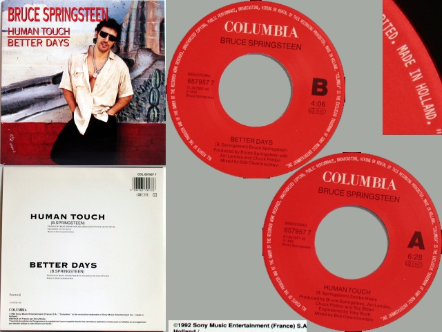 Bruce Springsteen - HUMAN TOUCH / BETTER DAYS